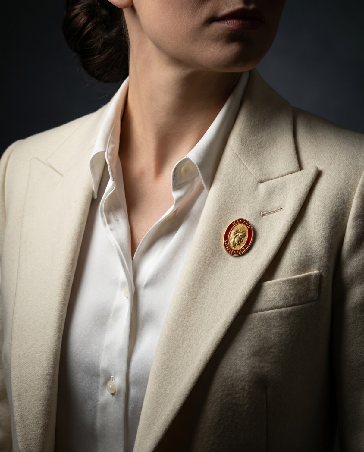The Master Sommelier pin